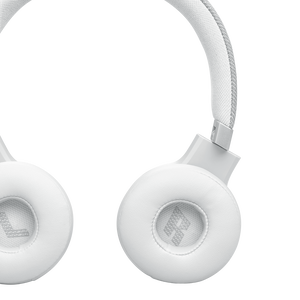 JBL Live 670NC - White - Wireless On-Ear Headphones with True Adaptive Noise Cancelling - Detailshot 3